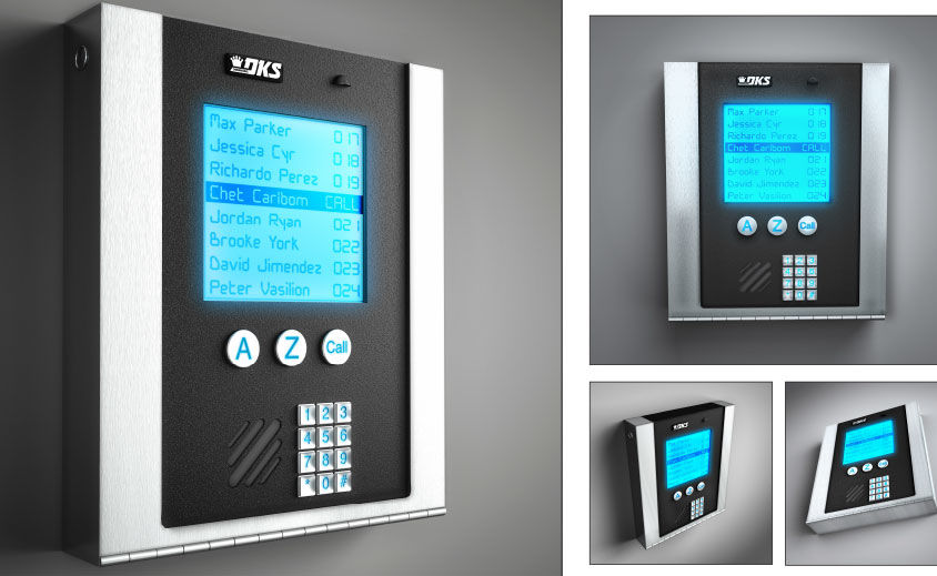 Industrial Design: DKS Telephone Entry Systems
