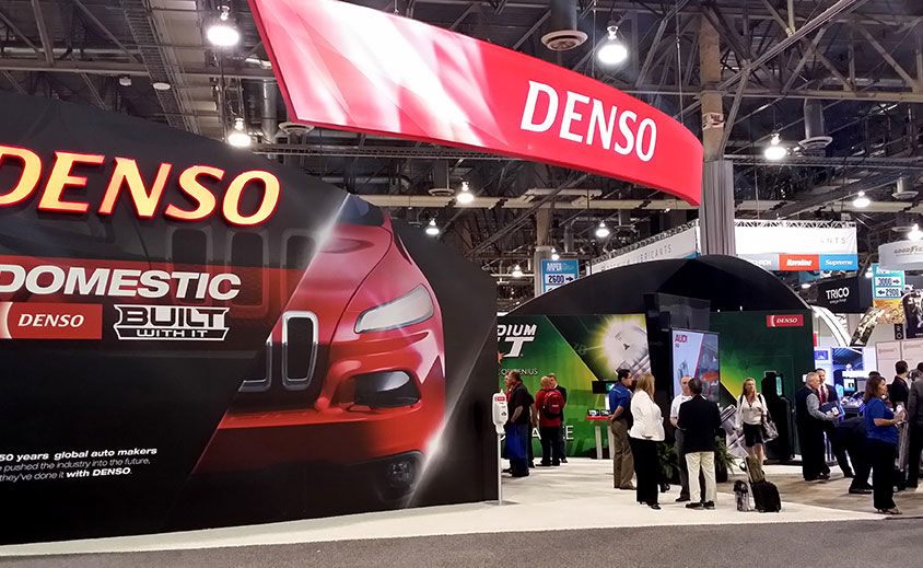 Trade Show Booth: DENSO Auto Parts 2014