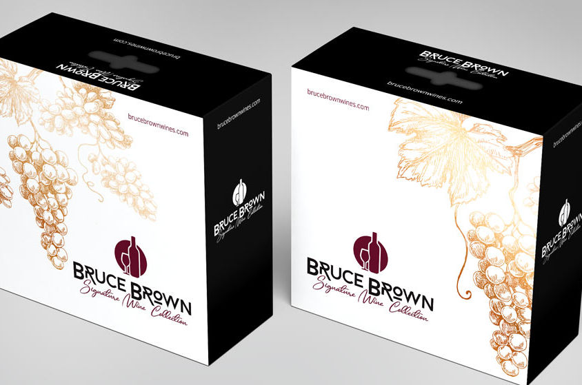 PACKAGE DESIGN: Bruce Brown Signature Wines
