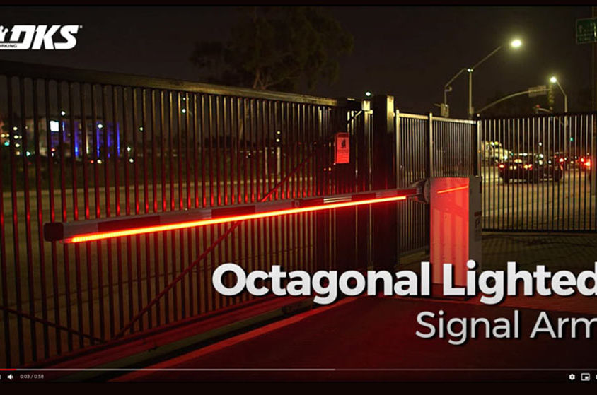 VIDEO: DKS Traffic Control: Octagonal Lighted Signal Arm