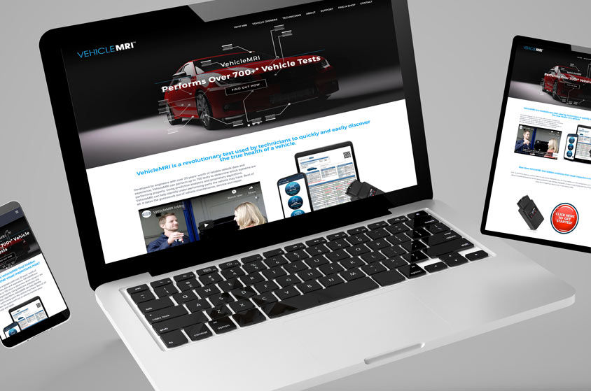 WEBSITE DESIGN AND DEVELOPMENT: VehicleMRI