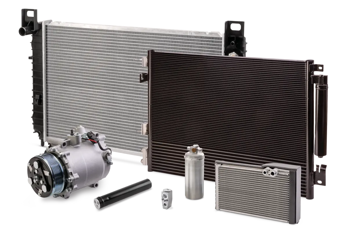 DENSO AC Engine Cooling family of products Photography
