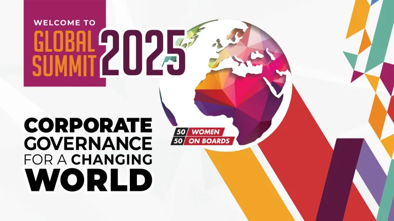 50 Women on Boards Global Summit 2025 Corporate Governance GraphicerPoint-5050-2025-Global-Summit-1