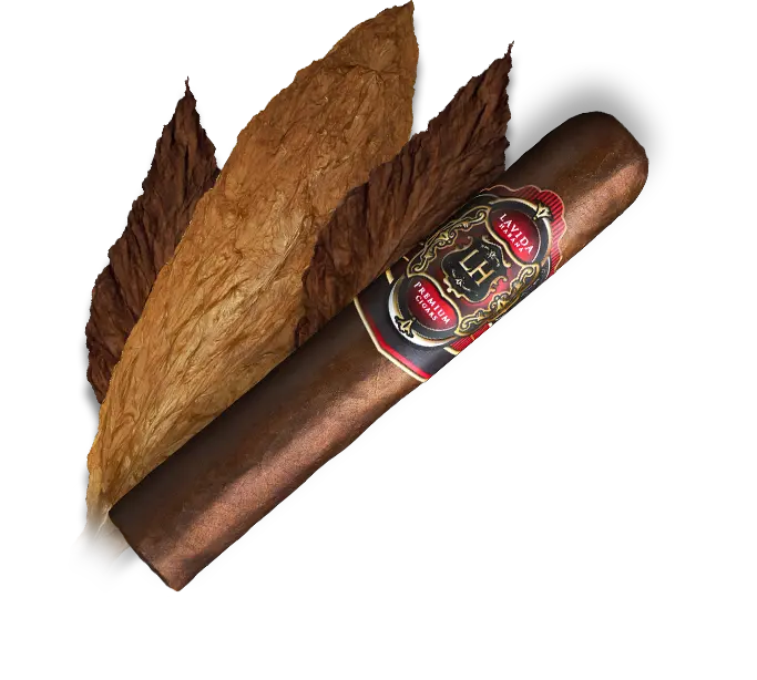 Claro LH Premium Cigar displayed elegantly, showcasing its rich leaves and craftsmanship