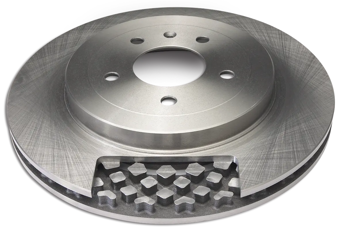 DuraGo Parts Rotor Cutaway Photography by Dogs of Design