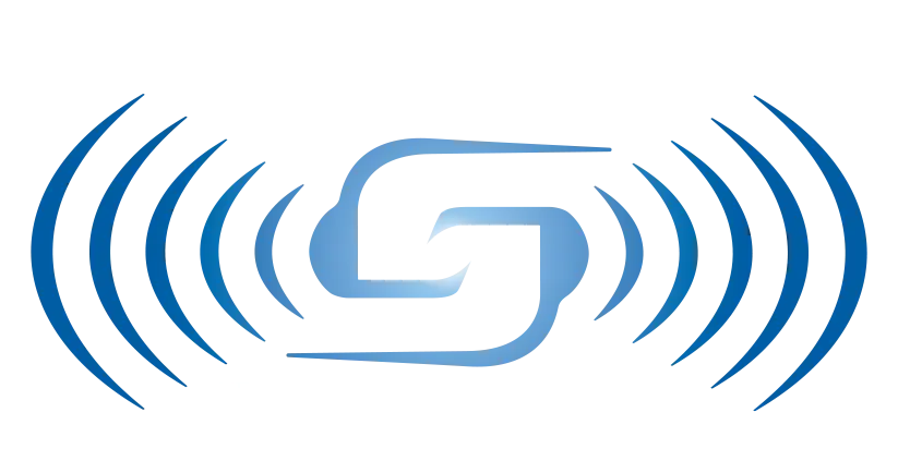 Final Somni Studios logo featuring a stylized blue “S” with radiating audio wave shapes on both sides.